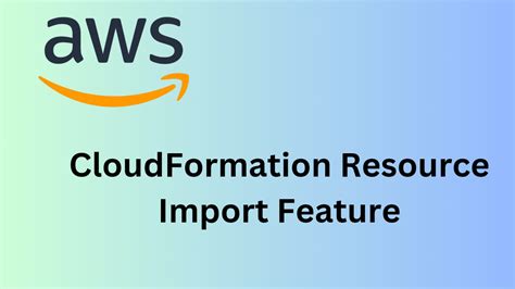 Cloudformation import resources. Both are officially provided by AWS.  Dec 12...