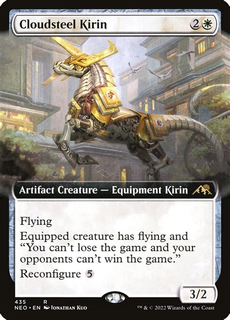 Cloudsteel Kirin {2} {W} - Scryfall Magic: The Gathering Search