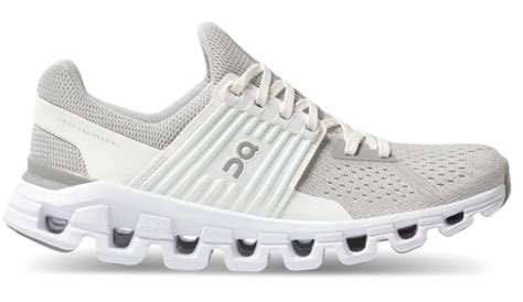 Cloudswift running shoe. Reduced by 40%. Focus Crop. All-day wear, workouts, yoga. 2 Colors. ₹2,999.00. On's Cloudswift is a running shoe that is light and soft, yet agile and swift. Run the city in this shoe with superior cushioning and road protection. Engineered with Helion™ superfoam. 