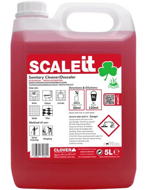 Clover ScaleIT Sanitary Cleaner & Descaler RTU