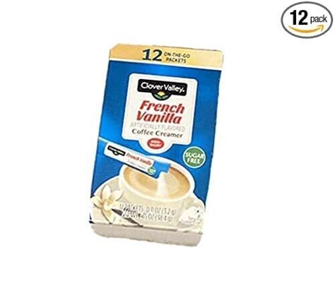 Clover Valley Coffee Creamer Sticks 12ct - French Vanilla