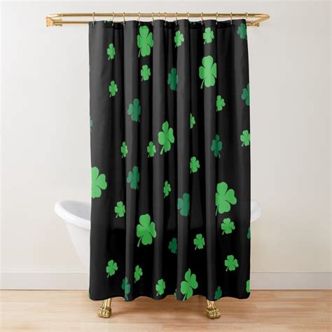 Clover shower curtains. Buy Happy St Patrick's Day Shower Curtain, Green Truck Irish Clover Cute Gnome Shower Curtain Set for Bathroom, Spring Shamrock Lucky Festival Fabric Polyester Bath Curtains Decor with Hooks,70X70In: Shower Curtain Sets - Amazon.com FREE DELIVERY possible on eligible purchases 