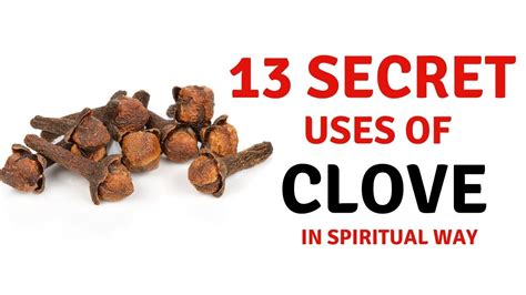 Cloves spiritual meaning witchcraft.  Besides being a common kitchen sp...