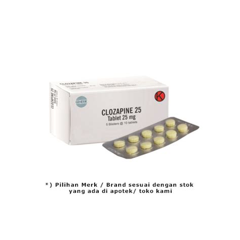 Clozapin 25 mg Tablet - Kegunaan, Efek Samping, Dosis dan