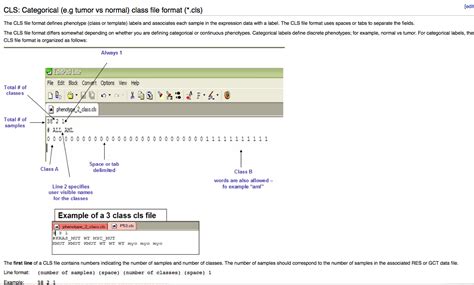 Cls file gsea.  Required attributes include a specific delimiter, e. gc...