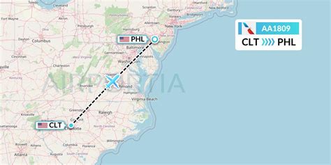 Each day, there are between 15 and 16 nonstop flights that take off from Charlotte and land in Philadelphia, with an average flight time of 1h 40m. The most common departure …. 