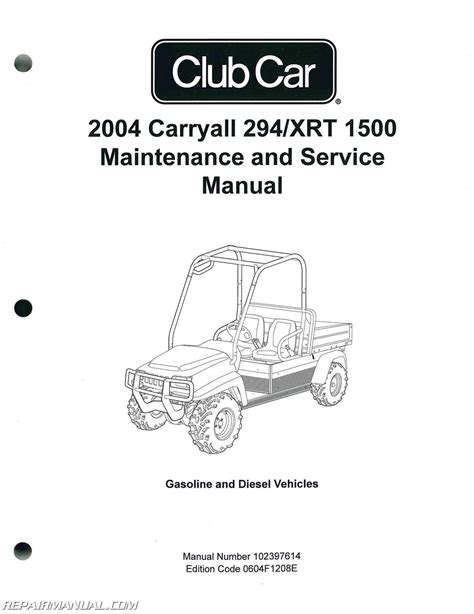 Club car carryall 294 service manual. - Solution manual south western federal taxation.