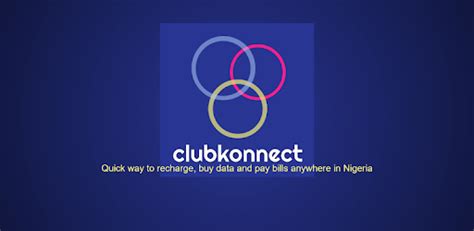 Clubkonnect - Club Konnect is an online platform that allows you to recharge airtime, pay cable TV subscriptions and electricity bills, print recharge cards and earn commissions by referring others. You can …