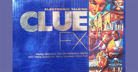 Clue FX Board Game BoardGameGeek