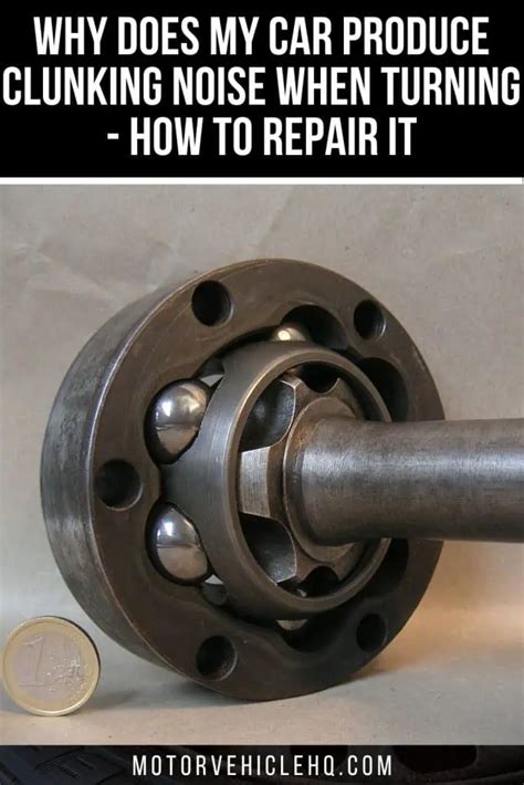 Clunking noise when backing up and turning.  The repair order does ref...