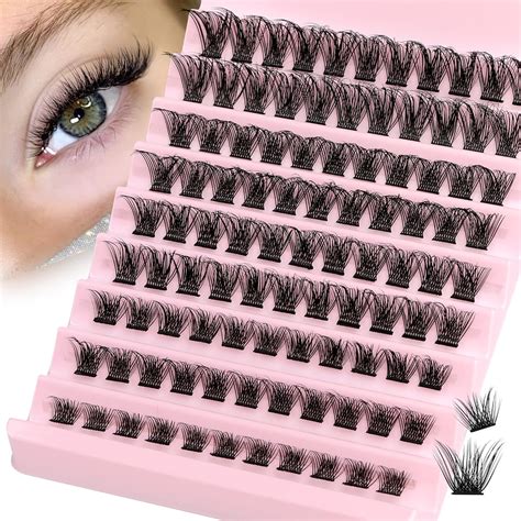 Cluster lash extensions. Colored Cluster Individual Lashes DIY Eyelash Extension 5 Colors Lash Clusters Eyelash 14mm Curl Lash Extension 100pcs Clusters False Lashes Set Pack by Pawotence (Color-Mix-14mm) 468. 200+ bought in past month. $339 ($0.03/Count) Typical: $3.99. $3.22 with Subscribe & Save discount. 