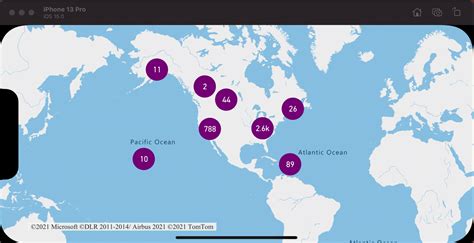 Clustering point data in the iOS SDK - Microsoft Azure Maps