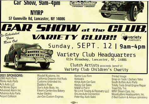 Clutch artist car show