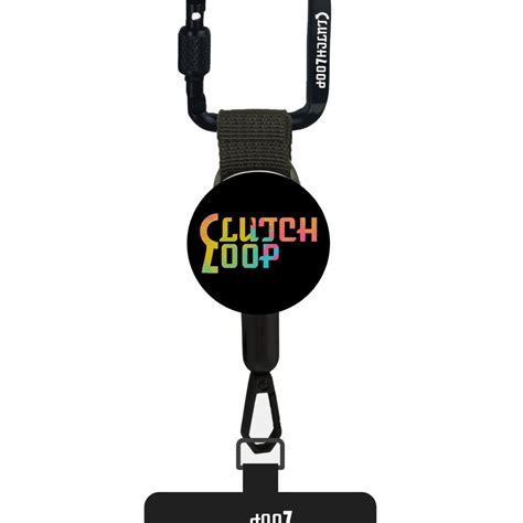 Clutch loop. ClutchLoop is the only phone tether for securing your phone at festivals, while still being able to use it. The retractable line made from steel and attaches to your phone by a universal anchor. 