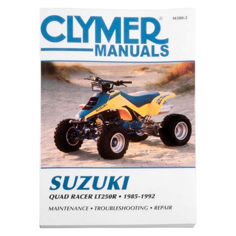 Full Download Clymer Suzuki Quad Racer Lt250R 1985 1992 By Clymer Publications