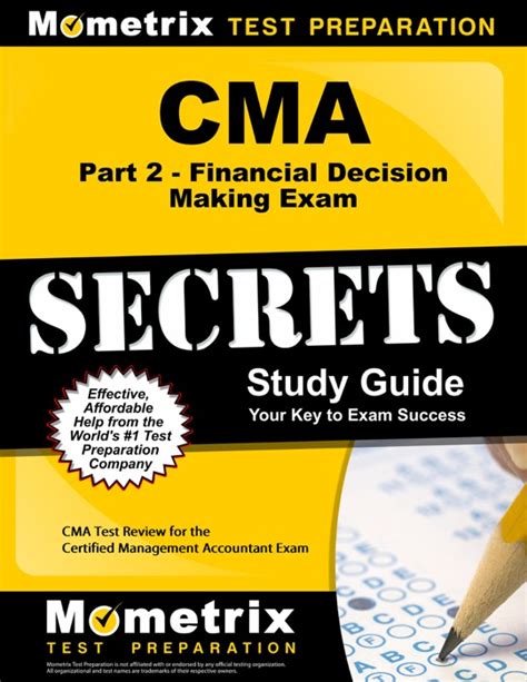 Cma part 2 financial decision making exam secrets study guide cma test review for the certified management accountant exam. - Mark a smiths guide to safe common sense off road driving.