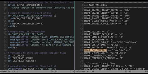 Cmake set compiler path.  | # # The toolchain file will set the following variables: # # | CM...
