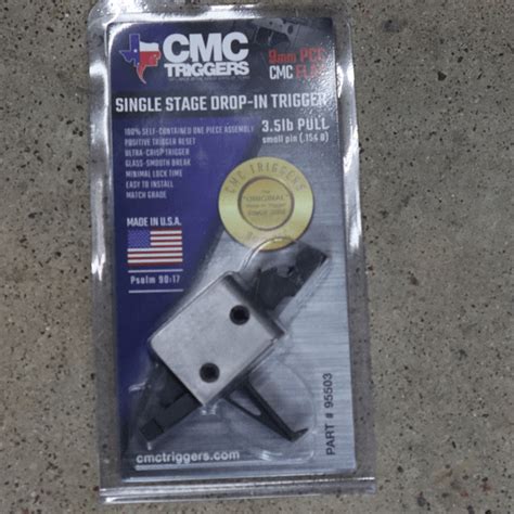 Cmc ar9 trigger.  Manufactured in the Great State of Texas.  The CMC PC...