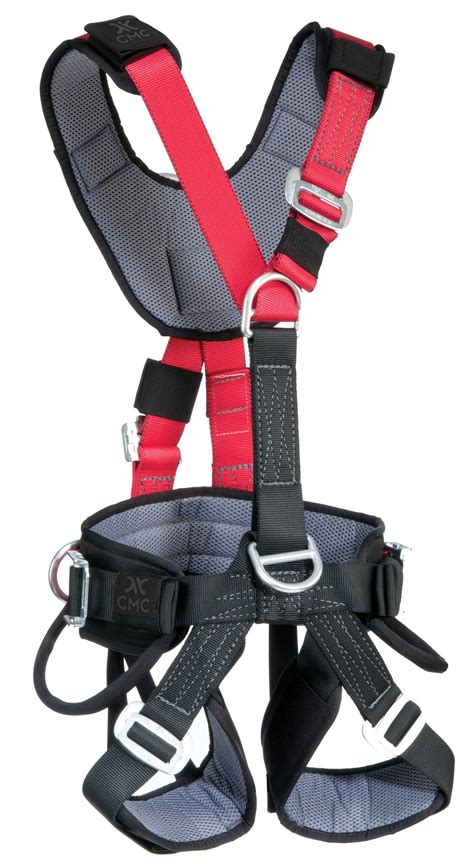 Cmc rescue harness.  It features multiple D-rings and JackBack padding ...