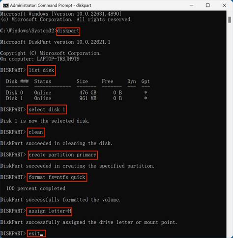 Cmd format disk command.  On Windows 10, you can use the DiskPart command-line to...