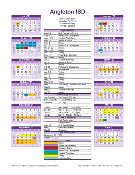 Grading Calendar (NO STUDENTS) (No Teachers/Students) August 2, I