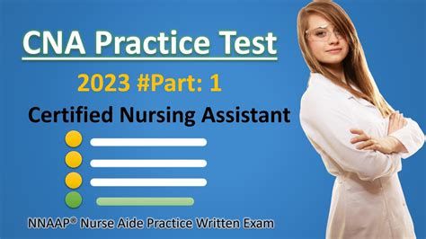 Cna free practice test 2023. The written test is intended to measure a candidate's mastery of nursing assistant knowledge and skills. The test consists of 60 multiple choice questions, with 90 minutes to complete them. The clinical skills test requires candidates to perform nursing tasks in front of an evaluator. 