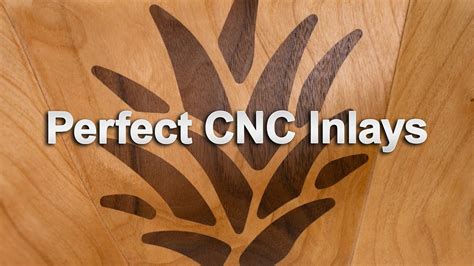 Cnc inlay software.  Using a straight bit is required when you want a deep i...