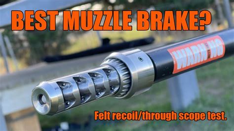 Cnc warrior brake.  Drastically reduces felt recoil and muzzle climb wh...