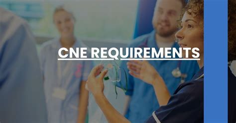 Cne Certification Requirements