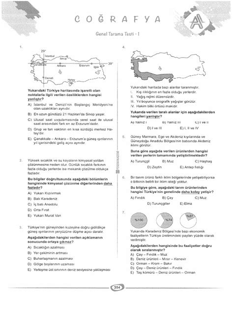 Coğrafya 1 PDF Scribd.