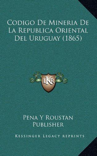 Código de minería de la república oriental del uruguay. - Fundamentals of database systems 6th edition solution manual free downloa d.
