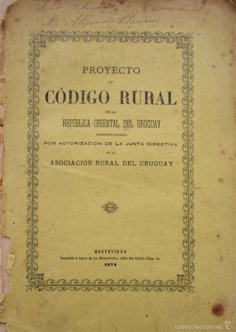 Código rural de la república oriental del uruguay. - Free download solution manual advanced accounting beams edisi 9.