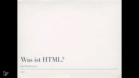 Co je to html