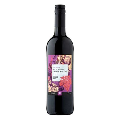 Co-op Low Alcohol Cabernet Sauvignon Tempranillo 75cl