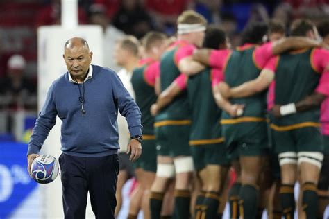 Coach Eddie Jones backed by union amid Australia’s worst Rugby World Cup campaign