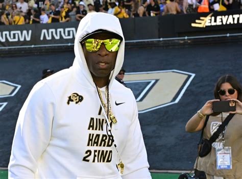 Coach Prime unveils new line of shades before CU v. CSU “hat-and-sunglasses” bowl