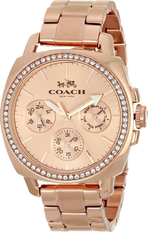 Coach Rose Gold Watches for Women Mercari