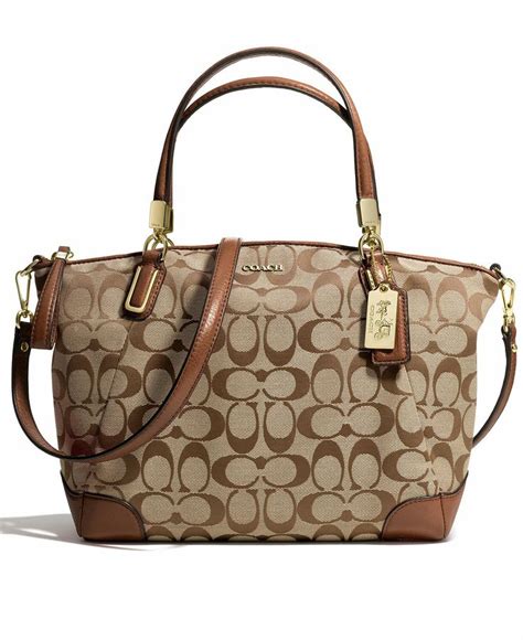 The best way to determine if a Coach bag is authentic is to consider where it was purchased. Coach products are only available at Coach stores, Coach outlet stores, authorized depa.... Coach bags macys