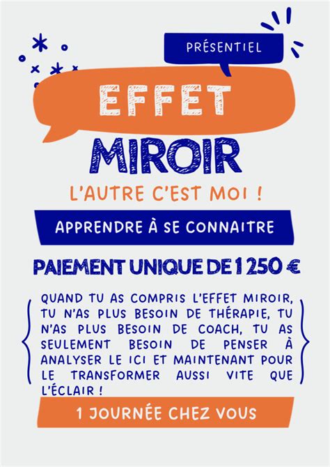 Coaching - Effet Miroir