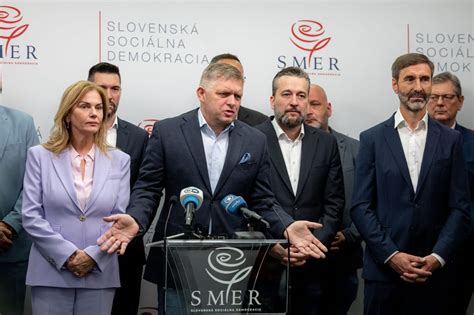 Coalition jockeying revs up in Slovakia after Fico win in Saturday’s vote