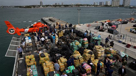 Coast Guard offloads over $12 million worth of cocaine in Miami Beach
