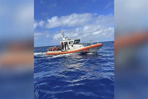 Coast Guard rescues 34 migrants after boat sinks off Florida Keys