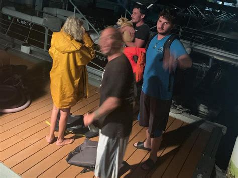 Coast Guard rescues 4, including dog, from sailing vessel in distress off Sanibel Island