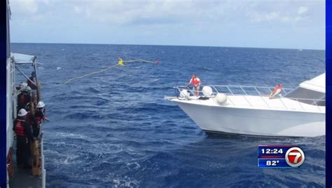 Coast Guard rescues 6 boaters from grounded vessel off Key West