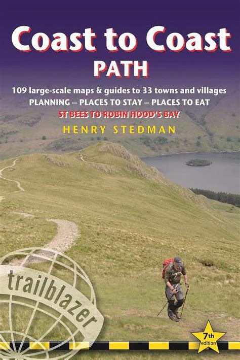 Coast to coast path 109 large scale walking maps guides to 33 towns and villages planning places to stay. - El gran libro de los terrier.