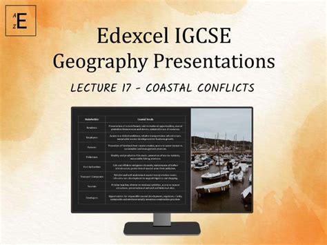 Coastal conflicts – Geography iGCSE