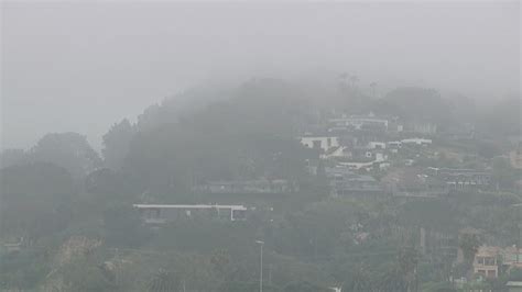 Coastal fog contributes to what NWS calls 'Gray-pril'