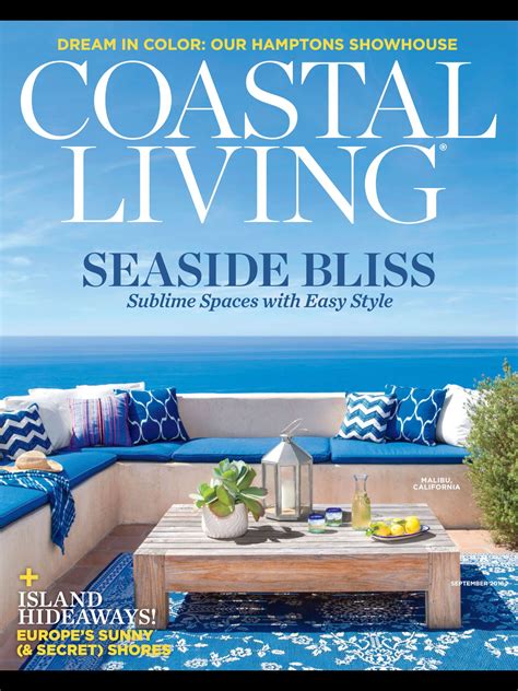 Coastal living magazine. No matter the size, scope, or creative challenges your dream present, Coastal Living Delaware is here to match you up with your perfect home-to-be. From historic beach-side villas to new properties ready to be built, we are here for you throughout the process. We're excited to show you our homes and look forward to bringing you once step closer ... 