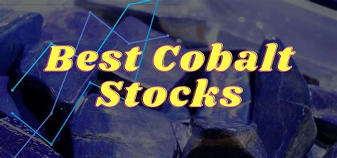 Since cobalt is such a vital part of many new technologies, there is plenty of potential forgrowthwith this precious metal. From large mining operations to smaller local players, you have many options to choose from. If … See more. 