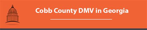 Cobb county dmv. Things To Know About Cobb county dmv. 